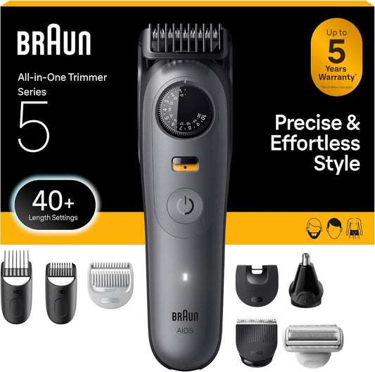 Braun Serie 5 todo en uno Kit de aseo para barba y cuerpo para homb...