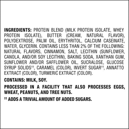 Quest Nutrition Galletas de proteína de mantequilla marrón canela |...