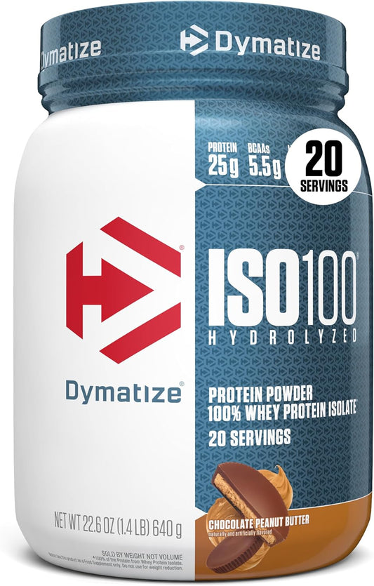 Dymatize Polvo de proteína ISO100, 100% aislado de suero de leche |...