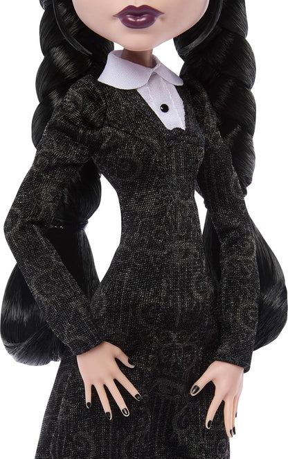 Monster High x Muñeca Wednesday Addams en vestido negro | Muñeca de...