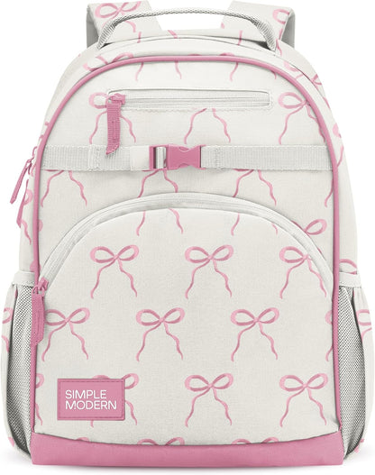 Simple Modern Mochila para niños y niñas escolares, -Arcos, Niños L...
