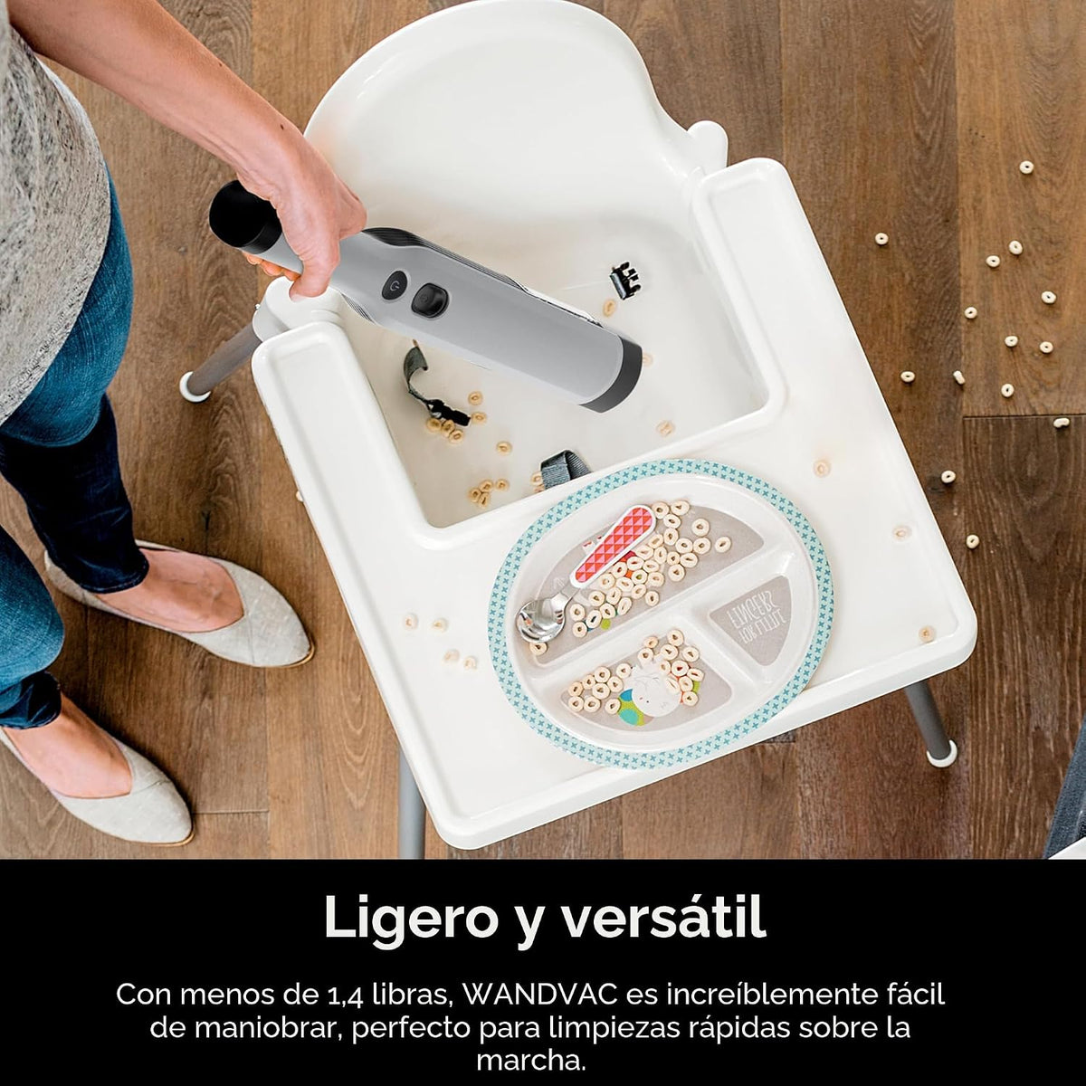 Shark Aspiradora de mano inalámbrica WANDVAC, gris, WV201WH | Liger...