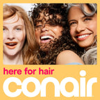 Conair - Plancha para el cabello, doble cerámica, platos extralargo...