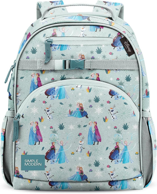 Simple Modern Mochila para niños y niñas escolares, Disney: Frozen...