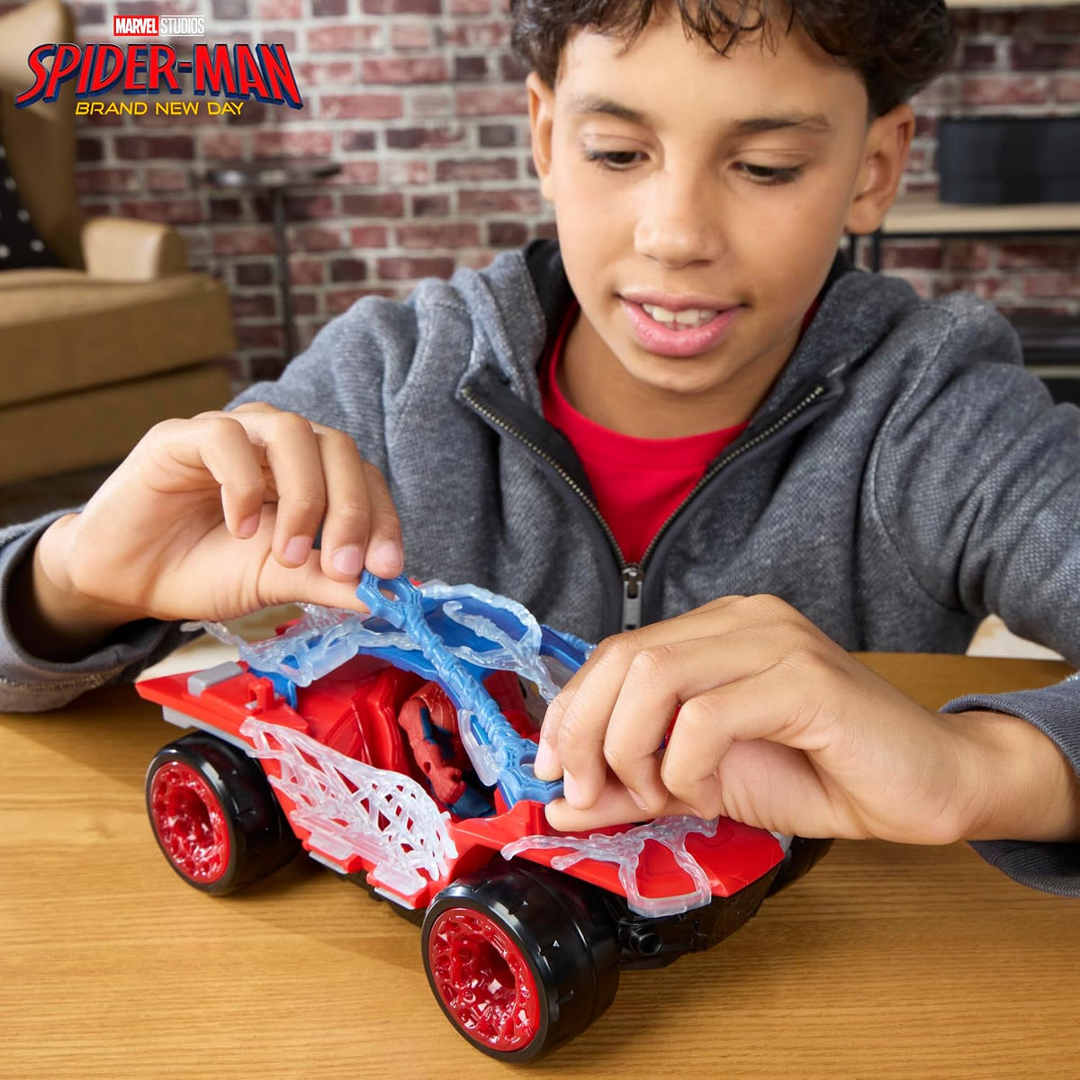 Marvel Studios Spider-Man: Brand New Day ActionVerse Stretch & Blas...