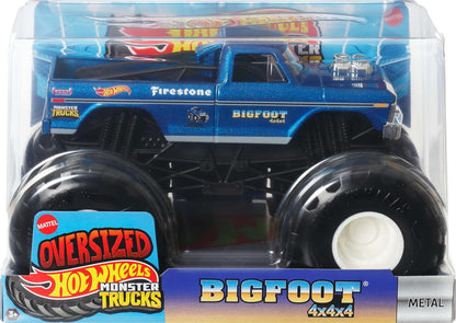 Hot Wheels Monster Trucks, camión monstruo de gran tamaño, camión d...