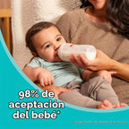 NUK Biberón Perfect Match Natural Transition, 5 oz, paquete de 2 |...