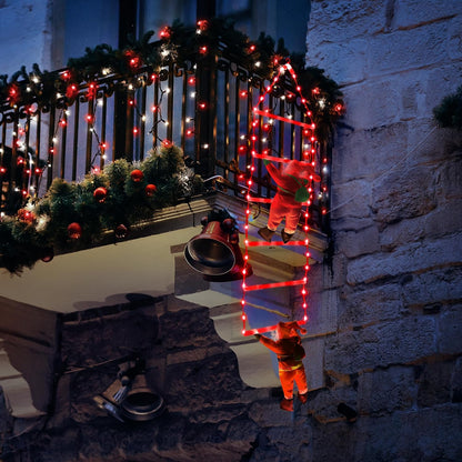 Toodour Luz LED de Navidad, luces decorativas de escalera de Navida...