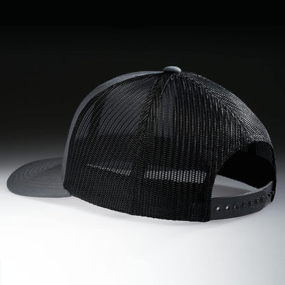 LARIX Trucker Hat Men - Gorra Snapback con parte trasera de malla t...