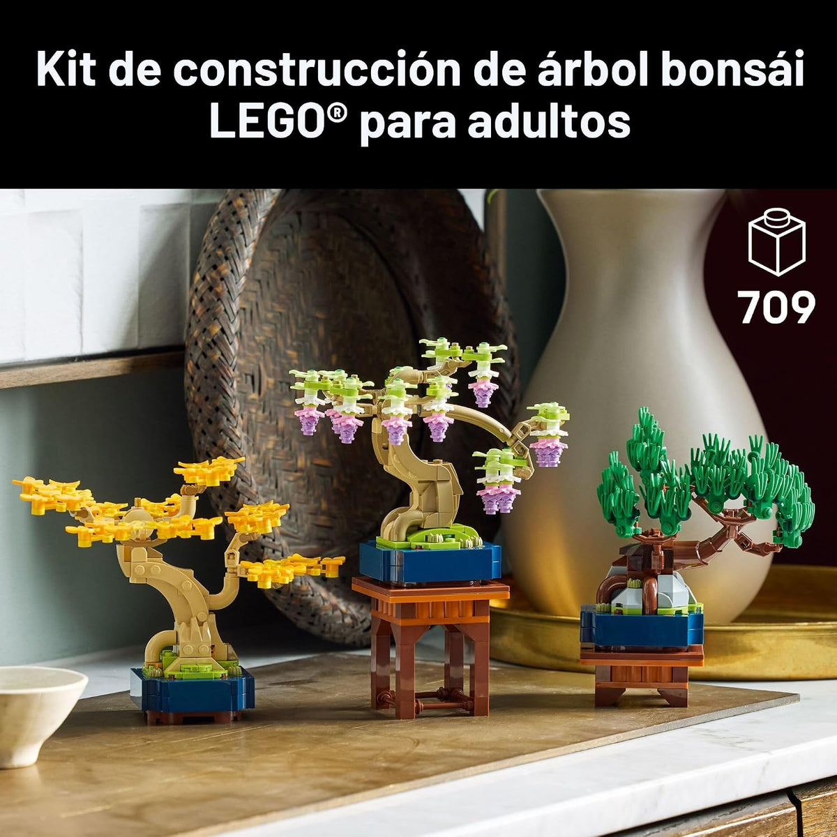 LEGO Botanicals Mini Bonsai Trees 10373 | Regalo de regreso a clase...
