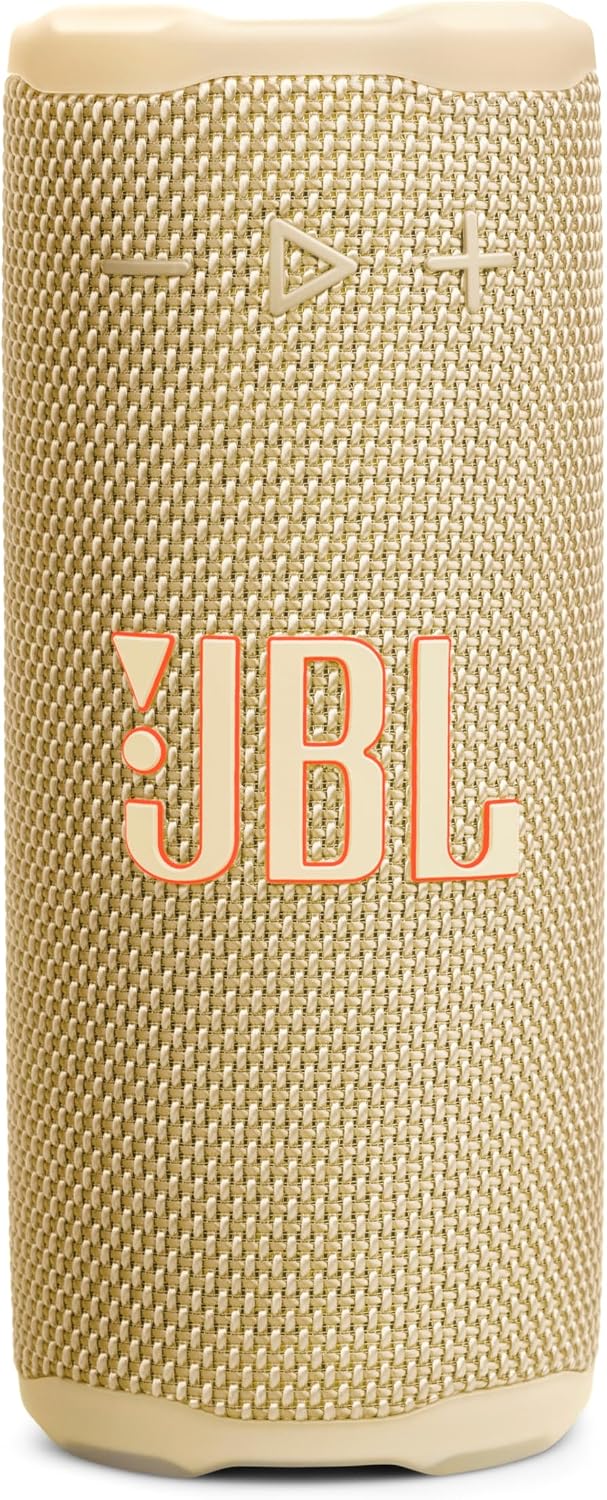 Altavoz Bluetooth portátil JBL Grip, resistente al agua, luz ambien...