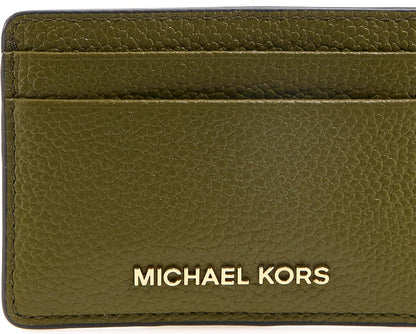 Michael Kors Tarjetero para mujer, bolso de mano, pistacho, talla ú...
