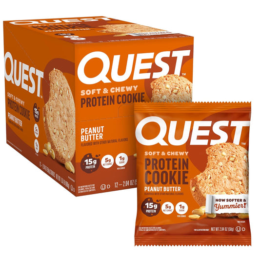 Quest Protein Cookie Mantequilla De Maní (Mantequilla De Maní) | 0....