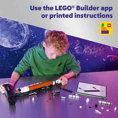 LEGO Technic Cohete del sistema de lanzamiento espacial Artemis de...