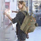 BabbleRoo Mochila para pañales \u2013 Bolsa de viaje para Baby Esse...