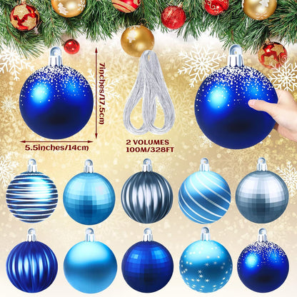 Sumind 10 piezas de decoraciones navideñas para exteriores, adornos...