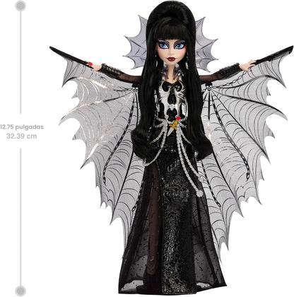 Monster High Skullector Elvira, amante de la muñeca oscura | Elvira...