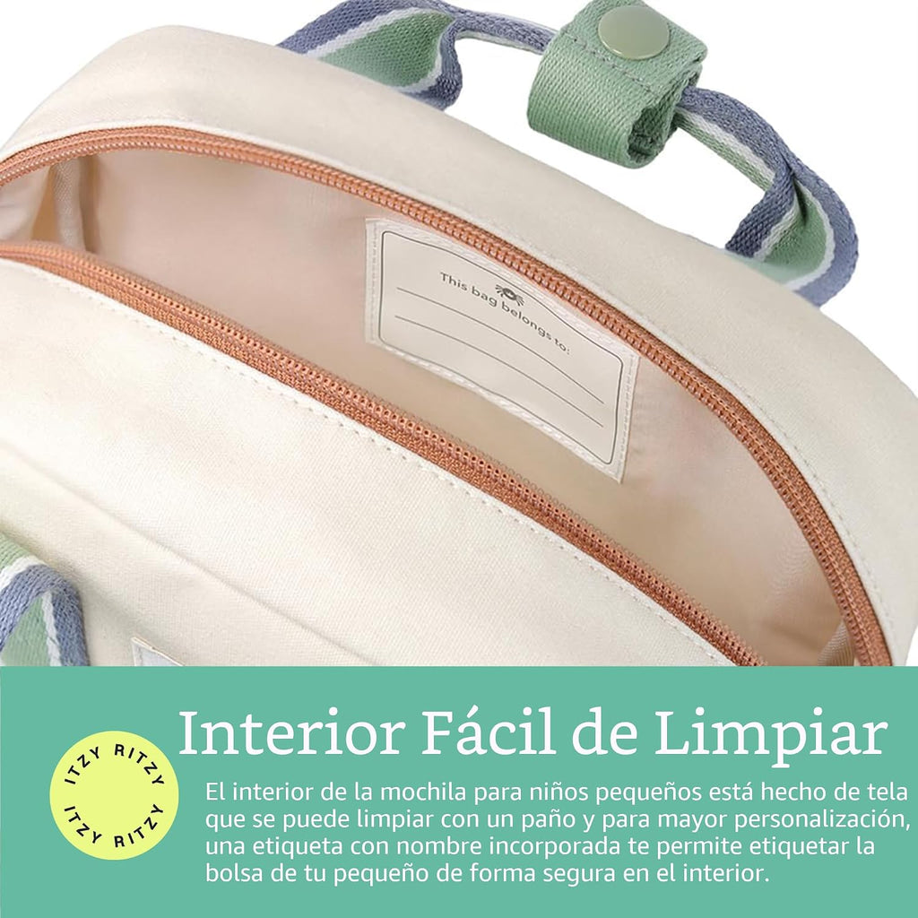 Mochila para niños de Itzy Ritzy - Bolsa para guardería - Cuenta co...