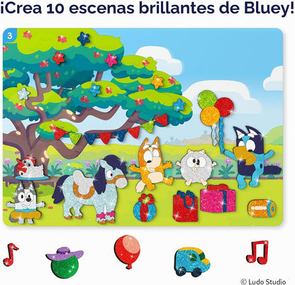 Skillmatics Foil Fun Bluey, actividad artística y artesanal, regalo...