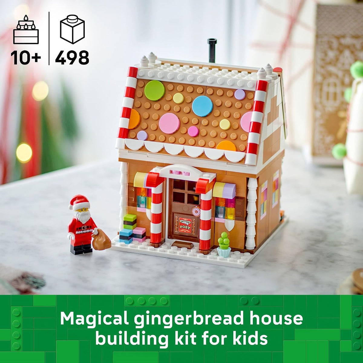 LEGO Casa de pan de jengibre festiva 40809 | Artesanía y decoración...