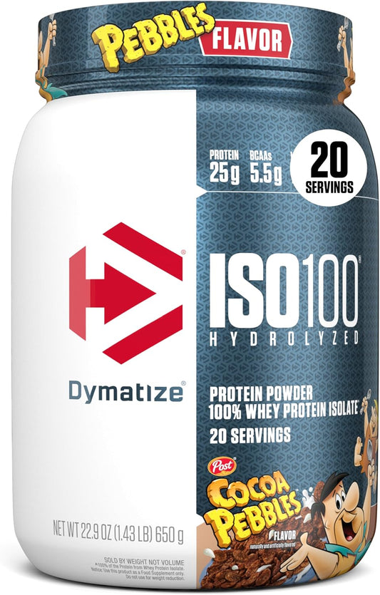 Dymatize - Proteína hidrolizada en polvo ISO100, 100 % proteína de...