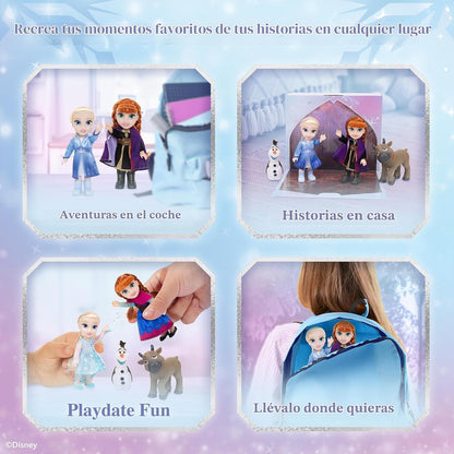 Disney Frozen Elsa &amp; Anna - Muñecas y figuras de juguete, 19 pi...
