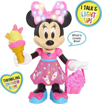 Disney Junior Sweets &amp; Treats - Muñeca de Minnie Mouse de 10 pu...
