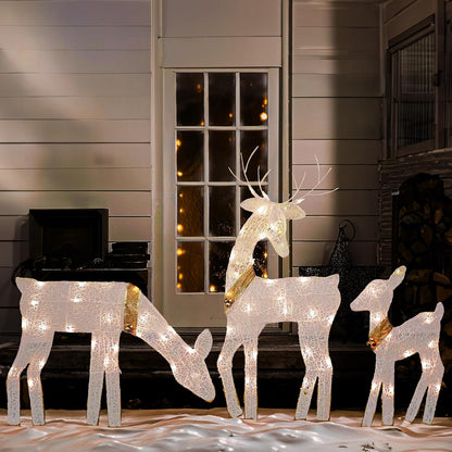 Dazzle Bright - Decoración navideña para exteriores con luces, conj...