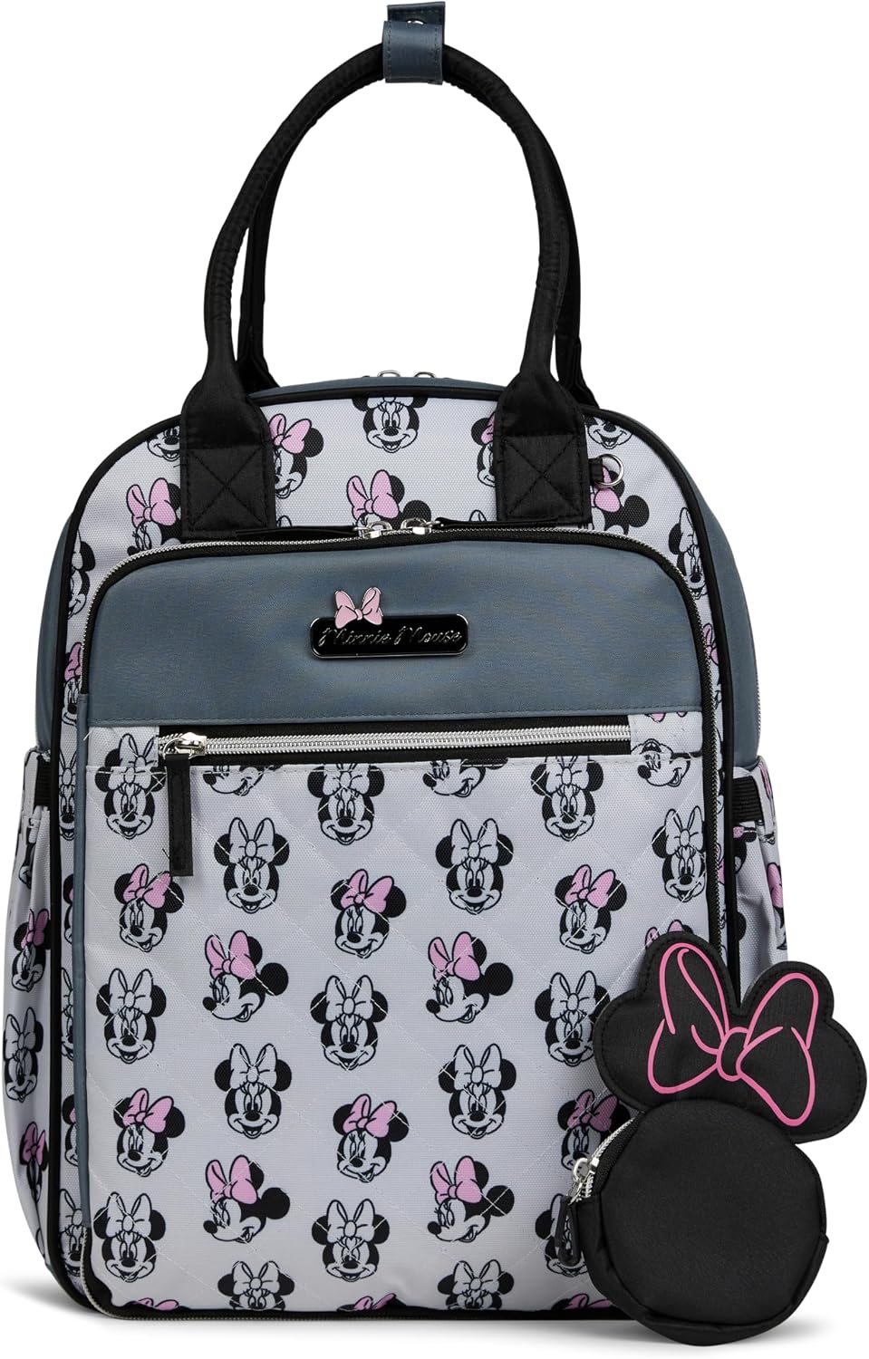 Disney Mochila para pañales con cambiador Minnie Mouse \u2013 Bolsa...