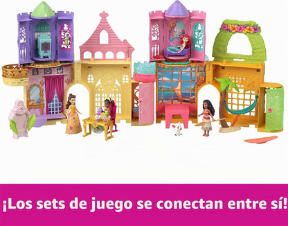 Mattel Juguetes de Princesas Disney, juegos apilables para la hora...