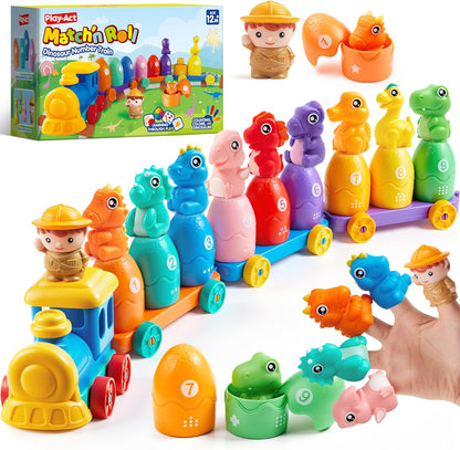 Juguetes de aprendizaje Play-Act para niños de 1, 2 y 3 años, conta...