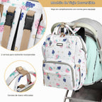 GAIVP - Mochila para pañales, bolsas de pañales para bebés, niñas y...
