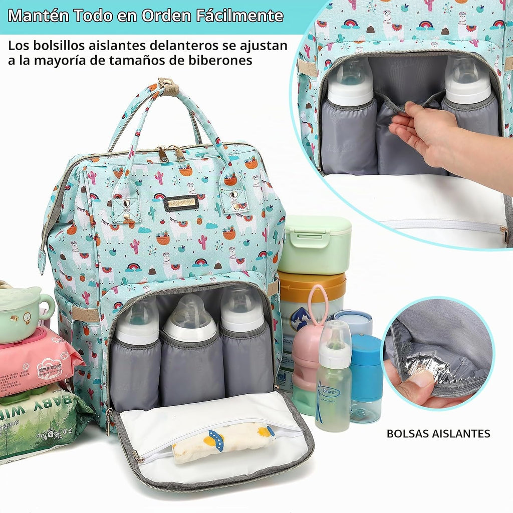 GAIVP Mochila para pañales, bolsas de pañales para bebés, niñas y n...