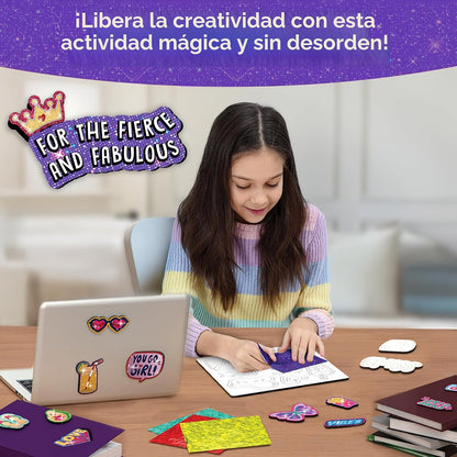 Skillmatics Foil Fun Girl Power, actividad artística y artesanal, r...