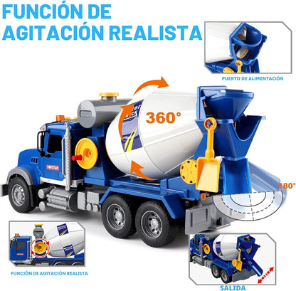 Dwi Dowellin Camiones de Juguete para Niños Pequeños para Niños Var...