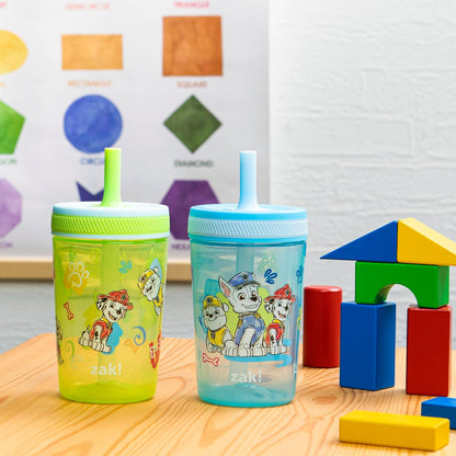 Zak Designs PAW Patrol Kelso - Vasos Sippy para niños pequeños para...