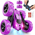 QUNREDA - Autos RC, coche de control remoto púrpura para niñas, RC...