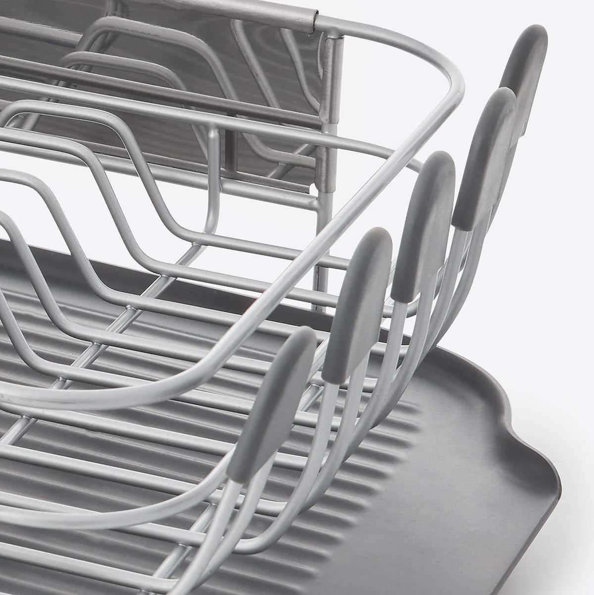 KitchenAid Escurridor de platos compacto que ahorra espacio, resist...