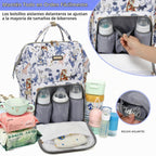 Mochila para pañales, bolsas de pañales para bebés, niñas y niños,...