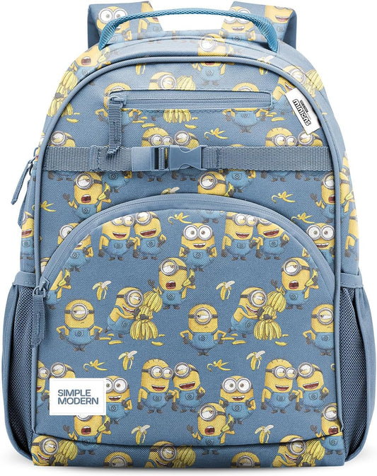 Simple Modern Mochila infantil Minions para escuela, niñas, niños |...