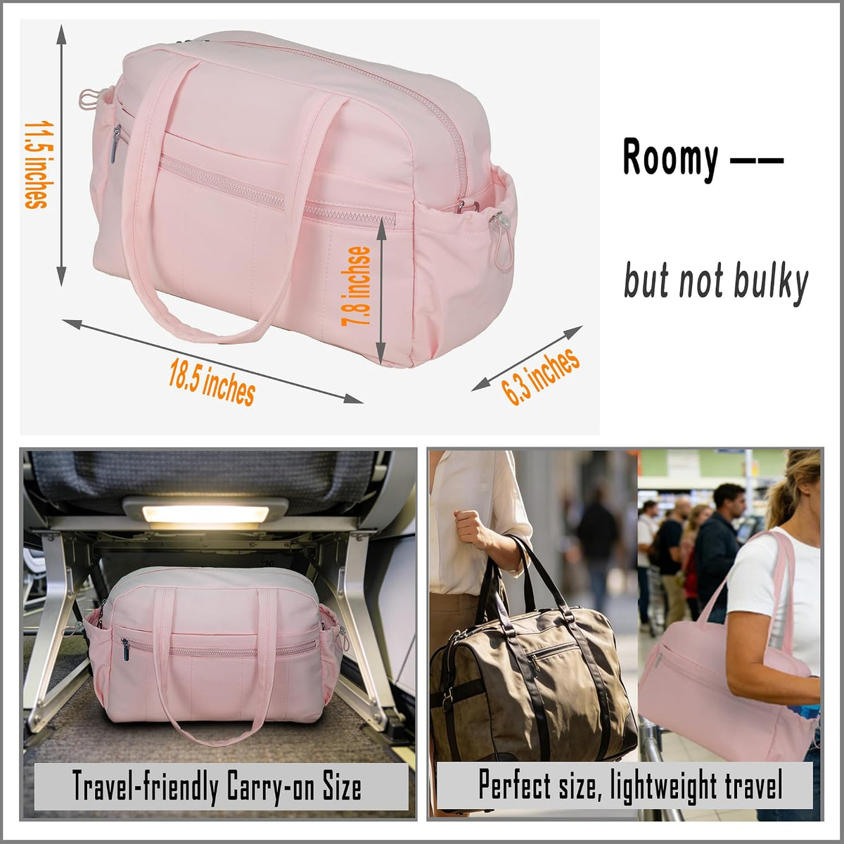 MZTUE Bolso mediano para pañales, bolso de hombro y cruzado para mamá