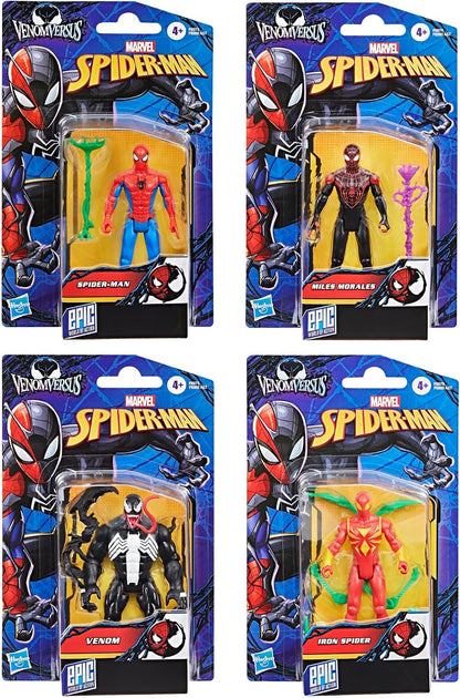 Spider-MAN Marvel VenomVersus Epic World of Action, Miles Morales,...
