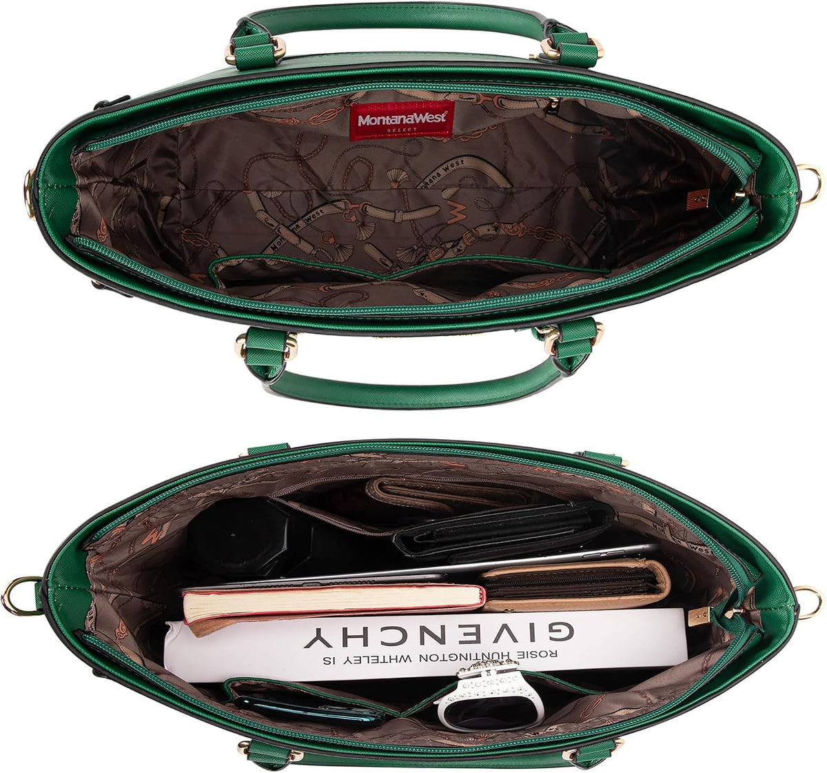 Montana West - Juego de 3 piezas de bolsos para mujer: bolso de man...