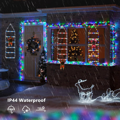 Toodour Luz LED de Navidad, luces decorativas de escalera de Navida...