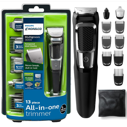 Philips Norelco Multi Groomer MG3750\/60 - Kit de aseo para barba,...