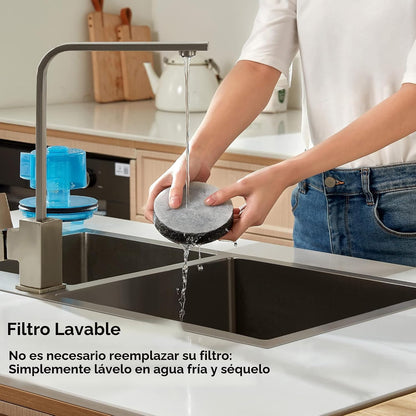 Eureka NEU10AE5 Potente aspiradora vertical sin bolsa para alfombra...