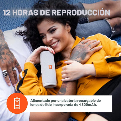 JBL Flip 5 Altavoz Bluetooth Inalámbrico Portátil Impermeable - Neg...