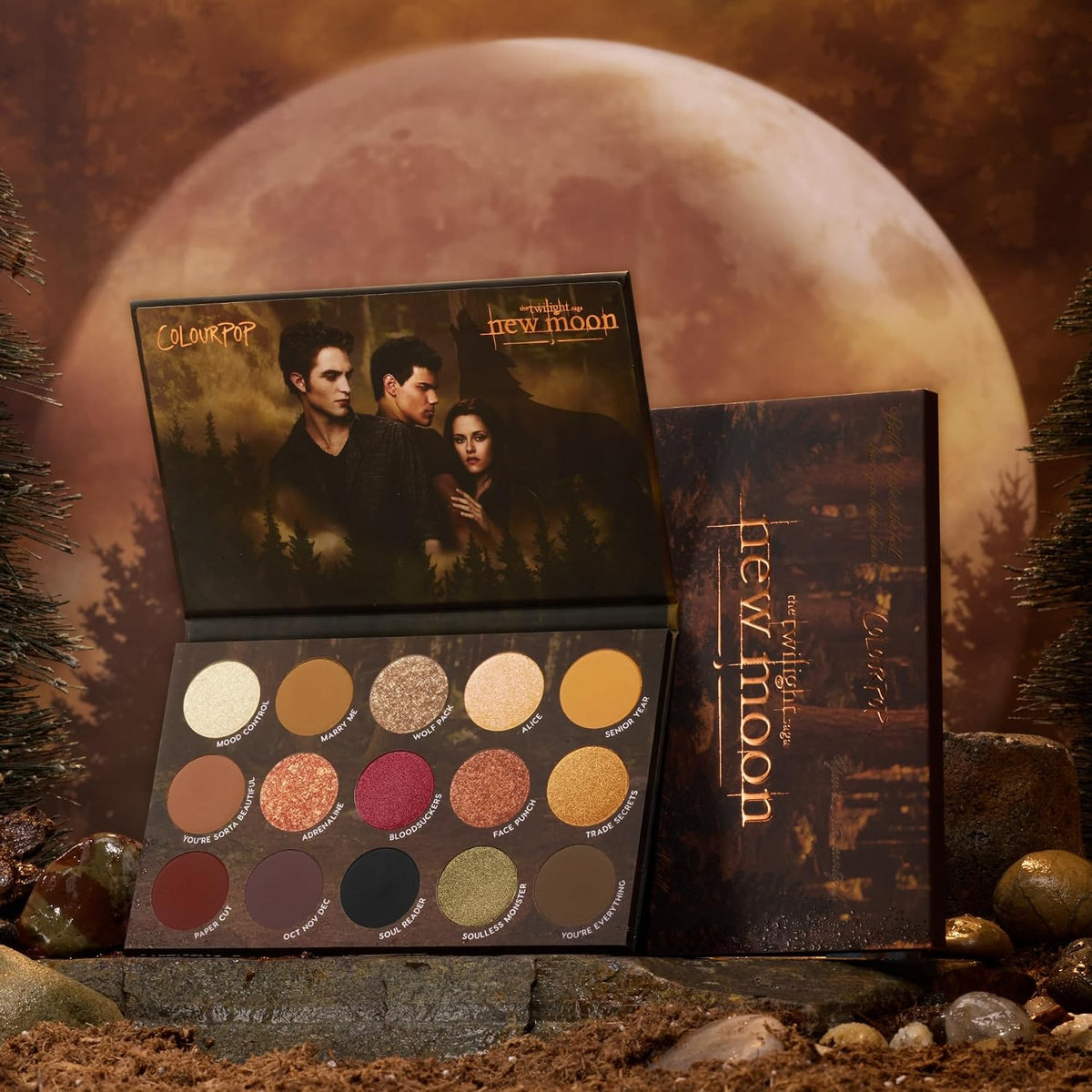 ColourPop x The Twilight Saga New Moon Paleta de sombra de ojos, 0....