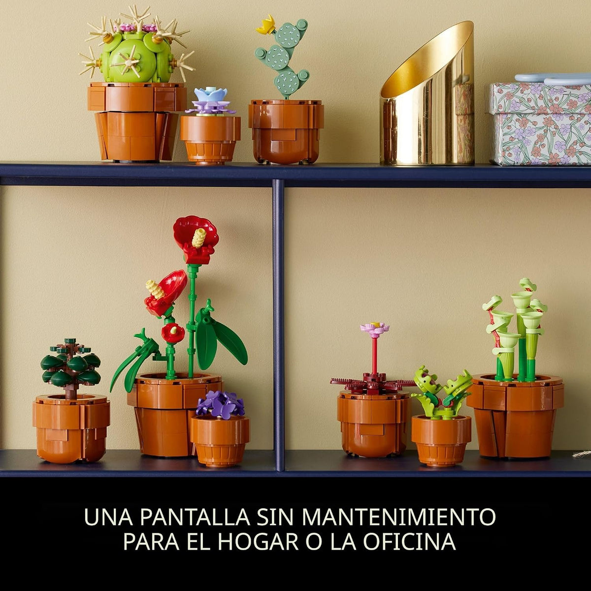 LEGO Botanicals Tiny Plants - Juego de construcción de plantas arti...