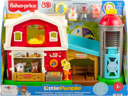 Fisher-Price Little People Caring Fun Granja de animales, Pluriling...